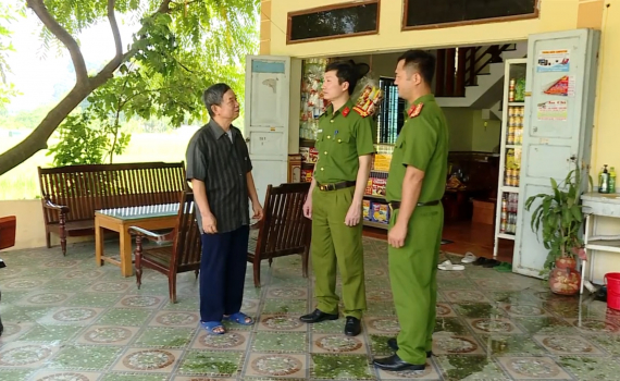 Chuyển biến t&iacute;ch cực trong c&ocirc;ng t&aacute;c an ninh trật tự ở huyện Nho Quan