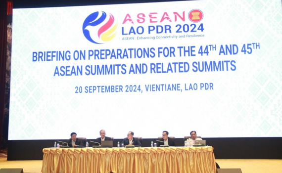 L&agrave;o đăng cai tổ chức Hội nghị cấp cao ASEAN lần thứ 44, 45 v&agrave; c&aacute;c Hội nghị cấp cao li&ecirc;n quan v&agrave;o th&aacute;ng 10-2024