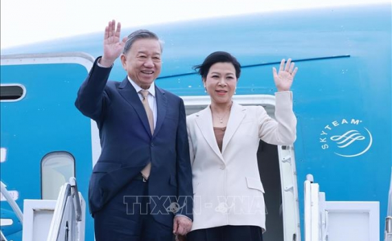 Tổng B&iacute; thư, Chủ tịch nước T&ocirc; L&acirc;m rời Hoa Kỳ, bắt đầu chuyến thăm cấp Nh&agrave; nước tới Cuba