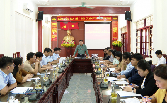 Triển khai c&aacute;c nhiệm vụ phối hợp tổ chức đồng h&agrave;nh c&ugrave;ng Cuộc thi Miss Cosmo 2024 tại Ninh B&igrave;nh