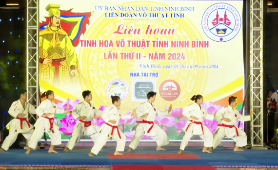 Li&ecirc;n hoan tinh hoa v&otilde; thuật tỉnh Ninh B&igrave;nh lần thứ II năm 2024