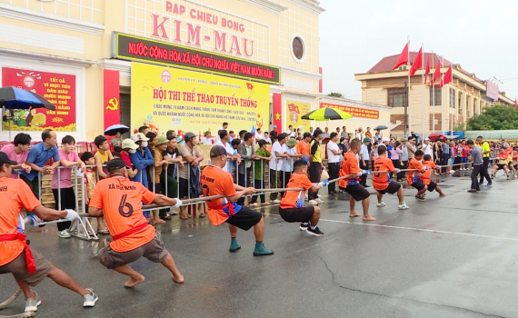 Hội thi thể thao truyền thống huyện Kim Sơn