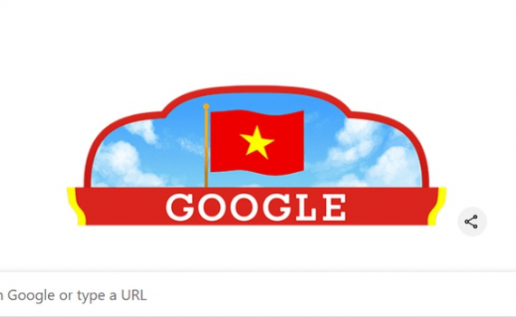 Google thay giao diện ch&agrave;o mừng Quốc kh&aacute;nh Việt Nam
