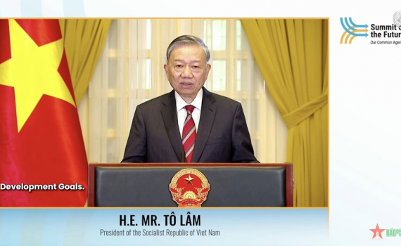 Th&ocirc;ng điệp của Tổng B&iacute; thư, Chủ tịch nước T&ocirc; L&acirc;m tại Sự kiện Lời k&ecirc;u gọi to&agrave;n cầu về Hội nghị Thượng đỉnh Tương lai