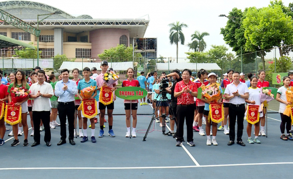 Khai mạc Giải quần vợt v&ocirc; địch quốc gia 2024
