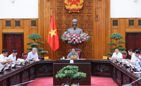 Thủ tướng chủ tr&igrave; Phi&ecirc;n họp Thường trực Ch&iacute;nh phủ với Thường trực Tiểu ban Kinh tế - X&atilde; hội