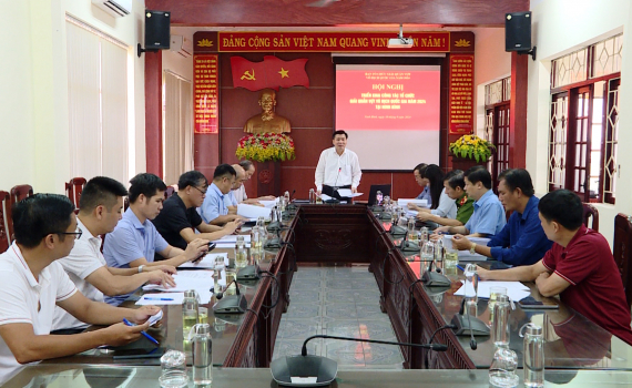 Hội nghị triển khai c&ocirc;ng t&aacute;c tổ chức Giải Quần vợt v&ocirc; địch Quốc gia năm 2024