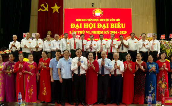 Đại hội đại biểu Hội Khuyến học huyện Y&ecirc;n M&ocirc;, nhiệm kỳ 2024 - 2029