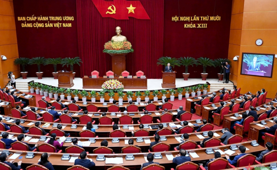 Bế mạc Hội nghị lần thứ 10 Ban Chấp h&agrave;nh Trung ương Đảng kh&oacute;a XIII