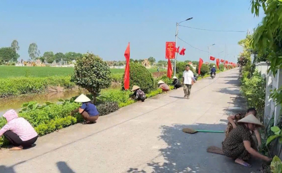 Như H&ograve;a nỗ lực x&acirc;y dựng n&ocirc;ng th&ocirc;n mới n&acirc;ng cao
