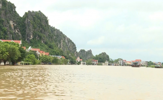 Gia Viễn chủ động ứng ph&oacute; với lũ