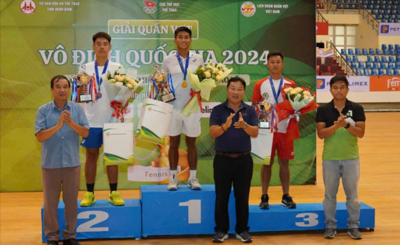 Bế mạc Giải quần vợt v&ocirc; địch quốc gia 2024