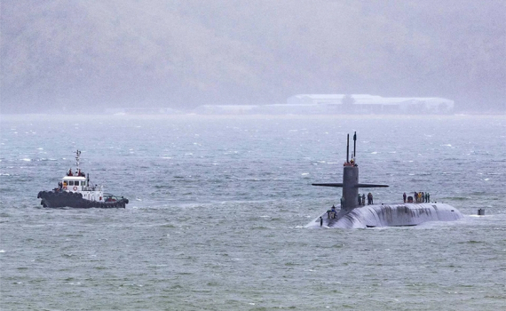 Qu&acirc;n sự thế giới h&ocirc;m nay (29-9): T&agrave;u ngầm USS Ohio (Mỹ) thăm Philippines