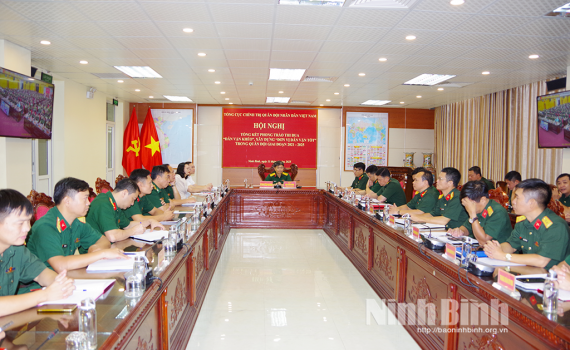 Tổng kết phong tr&agrave;o thi đua &ldquo;D&acirc;n vận kh&eacute;o&rdquo;, x&acirc;y dựng &ldquo;Đơn vị d&acirc;n vận tốt&rdquo; trong Qu&acirc;n đội giai đoạn 2021-2025