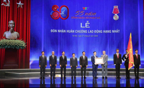 Tổng B&iacute; thư T&ocirc; L&acirc;m dự kỷ niệm 55 năm ng&agrave;y ph&aacute;t s&oacute;ng chương tr&igrave;nh truyền h&igrave;nh đầu ti&ecirc;n