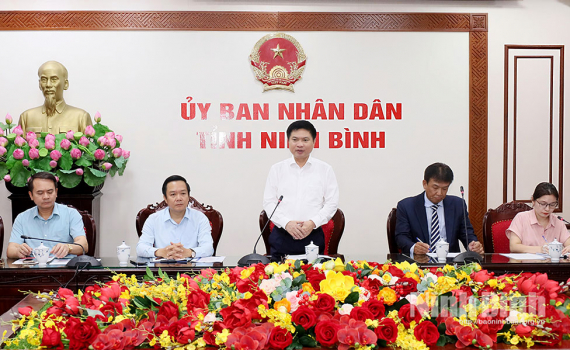 C&aacute;c đồng ch&iacute; l&atilde;nh đạo tỉnh l&agrave;m việc với một số doanh nghiệp Nhật Bản