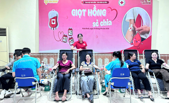Lan toả phong tr&agrave;o hiến m&aacute;u t&igrave;nh nguyện
