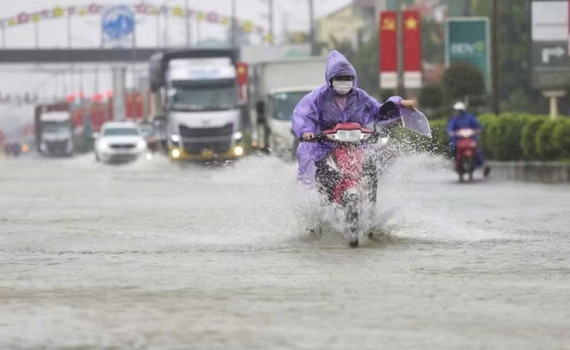 Thời tiết h&ocirc;m nay (14-9): Nhiều khu vực c&oacute; mưa to, tiềm ẩn nguy cơ ngập &uacute;ng