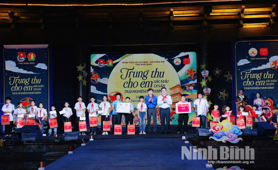 Chương tr&igrave;nh &ldquo;Trung thu cho em - Sắc m&agrave;u di sản - Trải nghiệm Ninh B&igrave;nh&rdquo; năm 2026
