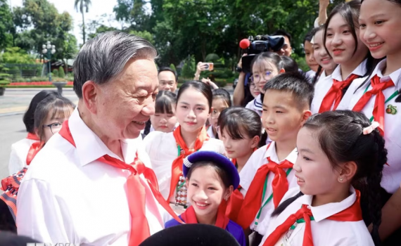 Thư của Tổng B&iacute; thư, Chủ tịch nước T&ocirc; L&acirc;m gửi c&aacute;c ch&aacute;u thiếu ni&ecirc;n, nhi đồng nh&acirc;n dịp Tết Trung thu năm 2026