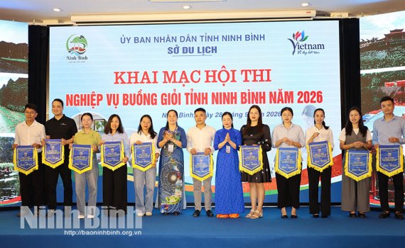 Hội thi nghiệp vụ buồng giỏi tỉnh Ninh B&igrave;nh năm 2026