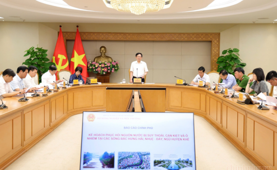 Phục hồi s&ocirc;ng Bắc Hưng Hải, Nhuệ - Đ&aacute;y, Ngũ Huyện Kh&ecirc; theo lộ tr&igrave;nh, bảo đảm hiệu quả đầu tư