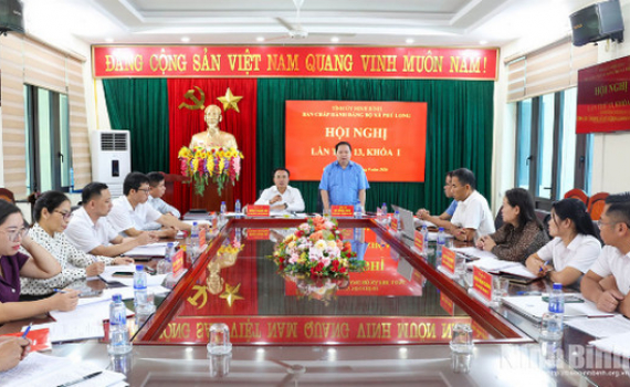 Đảng ủy x&atilde; Ph&uacute; Long triển khai nhiệm vụ 3 th&aacute;ng cuối năm 2026