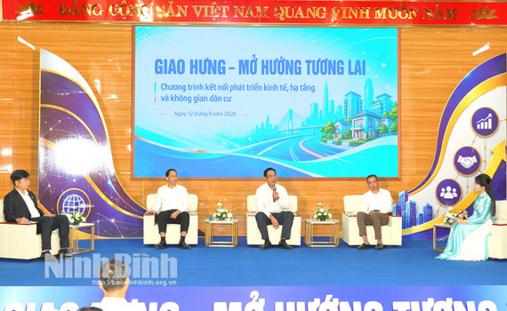 X&atilde; Giao Hưng tổ chức Chương tr&igrave;nh kết nối ph&aacute;t triển kinh tế, hạ tầng v&agrave; kh&ocirc;ng gian d&acirc;n cư