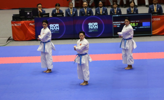 ASIAD 20: Karate mang huy chương v&agrave;ng đầu ti&ecirc;n về cho Thể thao Việt Nam