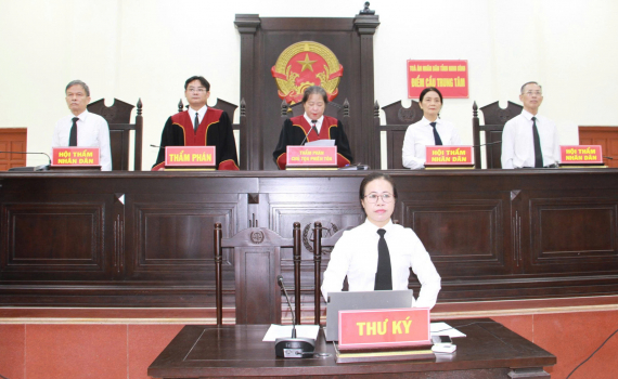 T&ograve;a &aacute;n nh&acirc;n d&acirc;n tỉnh Ninh B&igrave;nh tổ chức phi&ecirc;n t&ograve;a trực tuyến kết hợp r&uacute;t kinh nghiệm hai cấp