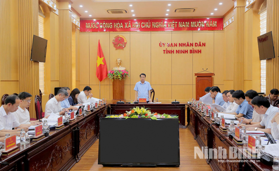 Hội nghị kiểm điểm tiến độ xử l&yacute;, th&aacute;o gỡ kh&oacute; khăn, vướng mắc đối với c&aacute;c dự &aacute;n tồn đọng, k&eacute;o d&agrave;i