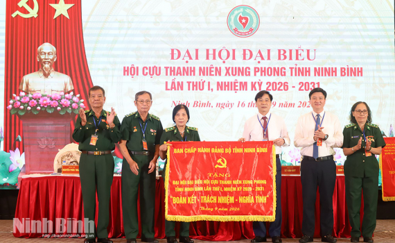 Đại hội đại biểu Hội Cựu thanh ni&ecirc;n xung phong tỉnh Ninh B&igrave;nh lần thứ I, nhiệm kỳ 2026-2031