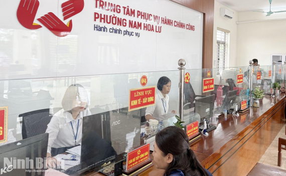 Ninh B&igrave;nh n&acirc;ng cao hiệu quả giải quyết thủ tục h&agrave;nh ch&iacute;nh về đất đai