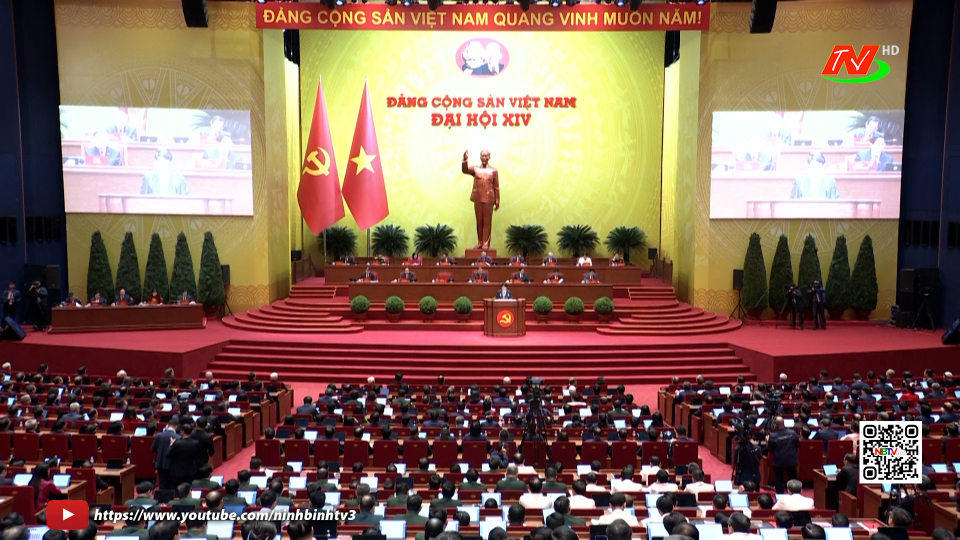 Khai mạc Đại hội XIV: Điểm khởi đầu kỷ nguy&ecirc;n ph&aacute;t triển v&igrave; hạnh ph&uacute;c nh&acirc;n d&acirc;n