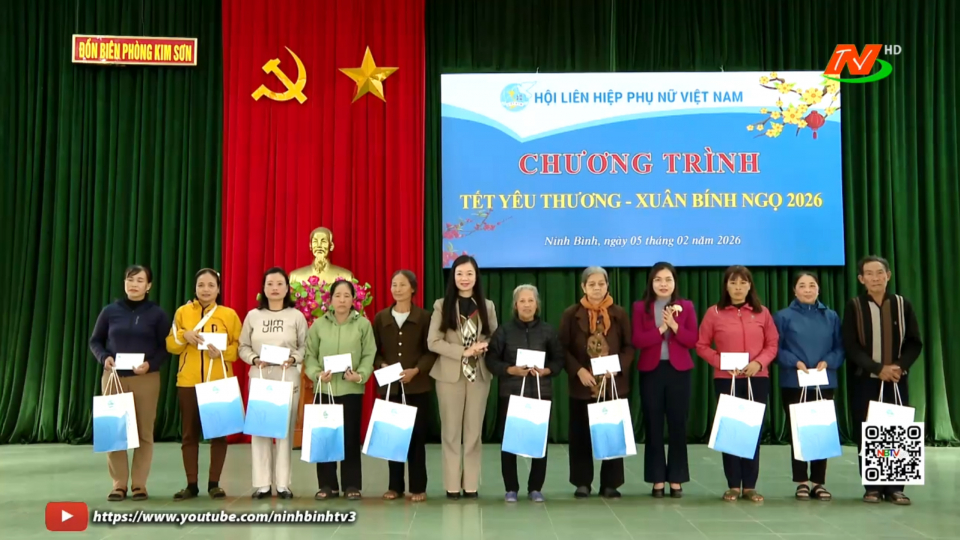 Hội LHPN Việt Nam thăm, tặng qu&agrave; nh&acirc;n dịp Tết B&iacute;nh Ngọ