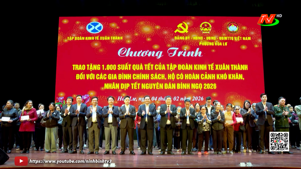 Tập đo&agrave;n kinh tế Xu&acirc;n Th&agrave;nh tặng qu&agrave; dịp Tết Nguy&ecirc;n đ&aacute;n