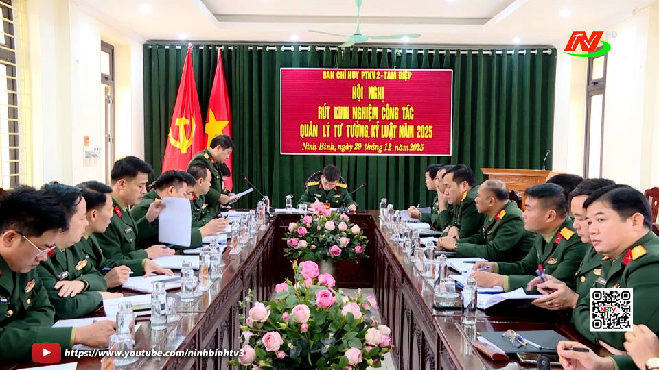 R&uacute;t kinh nghiệm c&ocirc;ng t&aacute;c quản l&yacute; tư tưởng, kỷ luật năm 2025