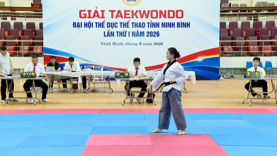 Giải Taekwondo tại Đại hội Thể dục Thể thao tỉnh lần thứ I