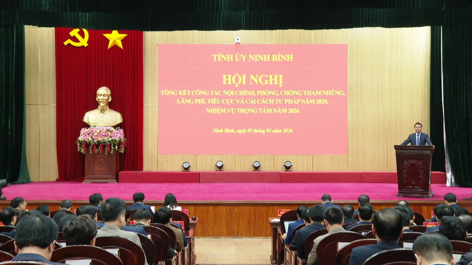 Triển khai nhiệm vụ trọng t&acirc;m c&ocirc;ng t&aacute;c Nội ch&iacute;nh năm 2026 