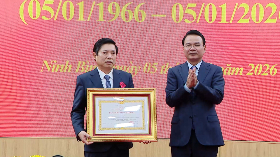 Lễ kỷ niệm 60 năm Ng&agrave;nh Nội ch&iacute;nh Đảng ( 05/01/1966 - 05/01/2026)