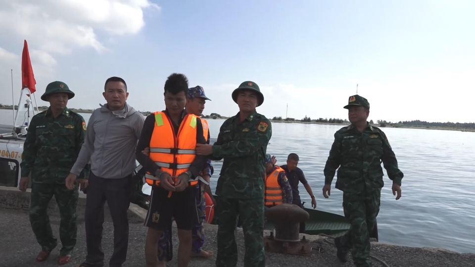 Bộ đội Bi&ecirc;n ph&ograve;ng tỉnh bắt giữ đối tượng truy n&atilde;