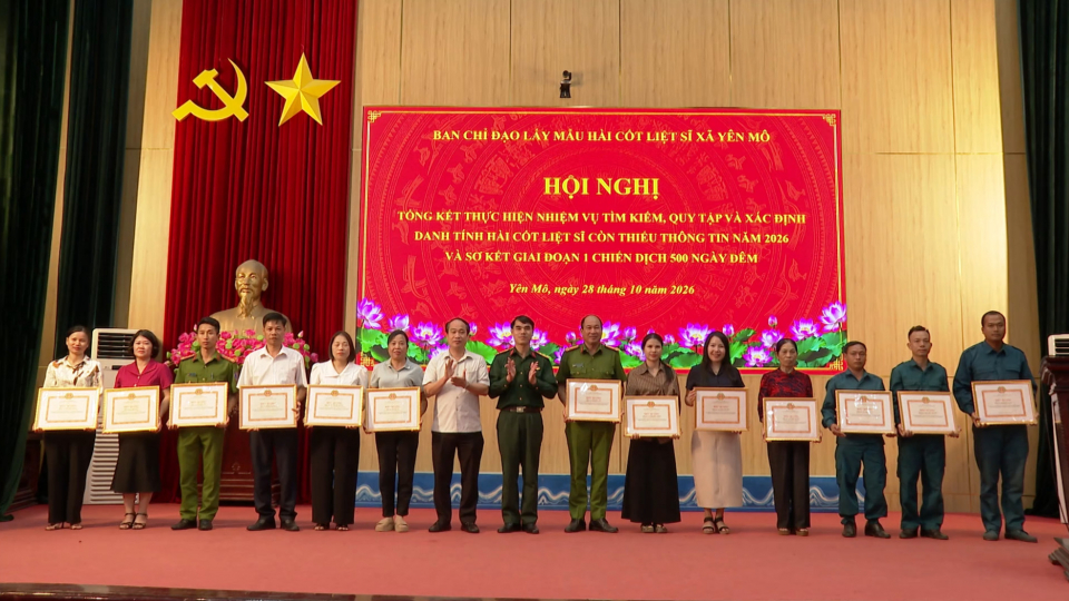 Y&ecirc;n M&ocirc;: Sơ kết giai đoạn 1 chiến dịch 500 ng&agrave;y đ&ecirc;m