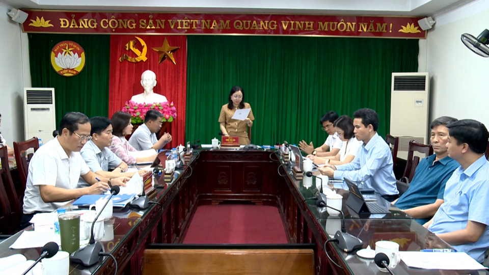 Hội nghị  Ban Thường vụ Đảng ủy, Ban Chấp h&agrave;nh Đảng bộ MTTQ, c&aacute;c đo&agrave;n thể tỉnh