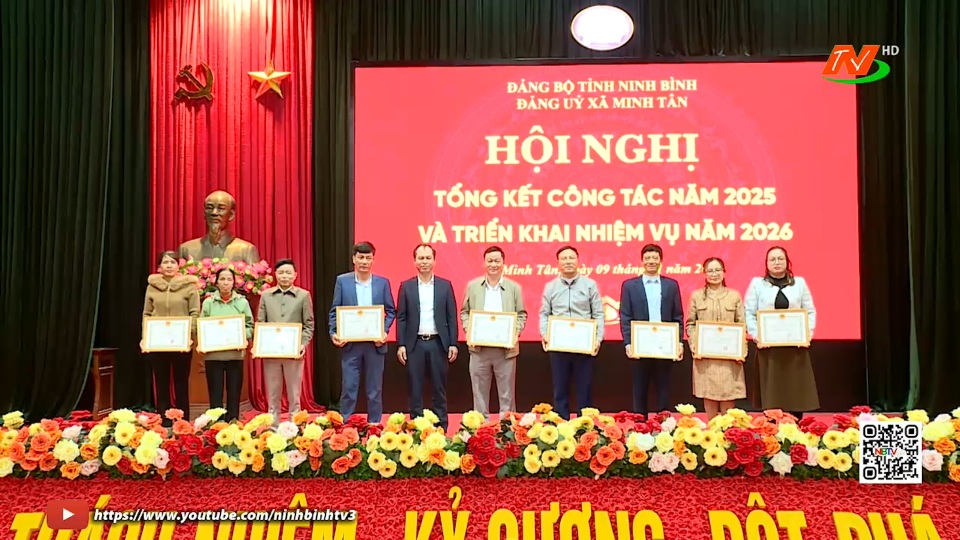 Đảng ủy x&atilde; Minh T&acirc;n triển khai nhiệm vụ năm 2026