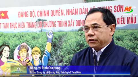 Th&agrave;nh phố Tam Điệp n&acirc;ng cao năng lực l&atilde;nh đạo, sức chiến đấu của tổ chức cơ sở Đảng