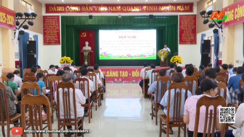 Thanh B&igrave;nh sơ kết c&ocirc;ng t&aacute;c x&acirc;y dựng Đảng 6 th&aacute;ng đầu năm