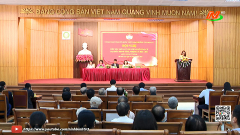 Tiếp x&uacute;c giữa cử tri với người ứng cử đại biểu hội đồng nh&acirc;n d&acirc;n tỉnh tại phường T&acirc;y Hoa Lư