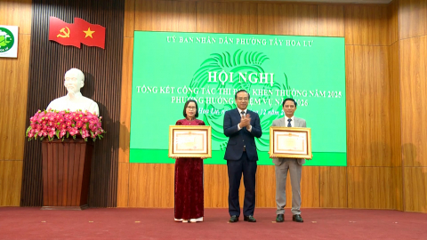 Phường T&acirc;y Hoa Lư ph&aacute;t động phong tr&agrave;o thi đua năm 2026