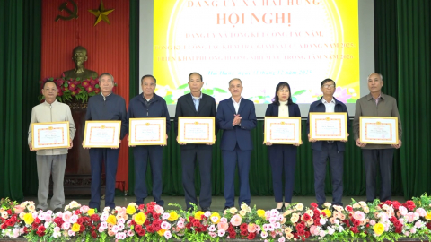 X&atilde; Hải Hưng tổng kết c&ocirc;ng t&aacute;c Đảng năm 2025
