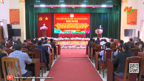 Tiếp x&uacute;c giữa cử tri với người ứng cử đại biểu Quốc hội, đại biểu hội đồng nh&acirc;n d&acirc;n tỉnh tại x&atilde; L&yacute; Nh&acirc;n, Nam Xang